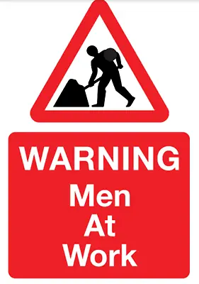 Arbortec Corex Safety Sign Men At Work • £13.13