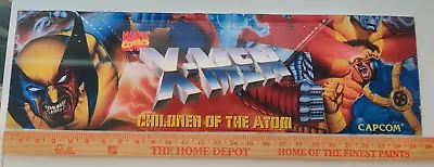 $69 • Buy XMEN Children Of The Aton COTA Original Arcade Plexi Marquee 25.5  Wide
