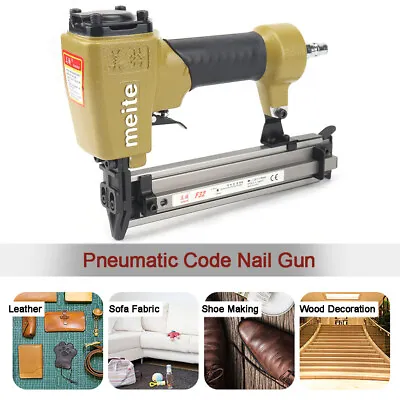 £45.19 • Buy Pneumatic Brad Nailer Gun Air Stapler Gun Tools For Leather Woodworking 1013J