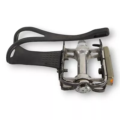 $16.99 • Buy Vintage Campagnalo Left Pedal Brev.Camp. 9/16  Road Bike Alloy Black/Silver