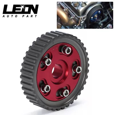 For Honda Sohc D15 D16 D-series Engine Adjustable Red Cam Pulley Timing Gear • $29.80