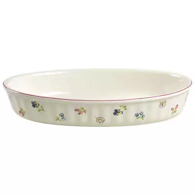 Villeroy & Boch Petite Fleur 13  Oval Baker 987274 • $79.95