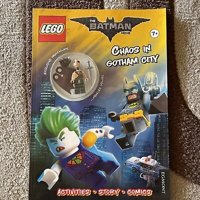 LEGO The Batman Movie Chaos In Gotham City Exclusive Batman Minifig - Brand New • $15