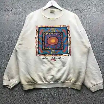 Vintage New Mexico Vegetable Sweatshirt Men's XL Maximum Sweats Crew Neck White* • $24.99