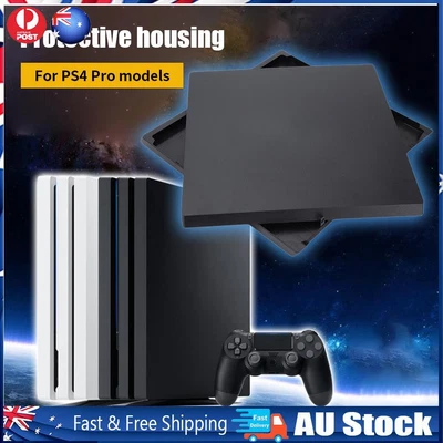 $41.59 • Buy Plastic Faceplate Cover Black Game Accessories For Game Machines (for PS4 Pro)