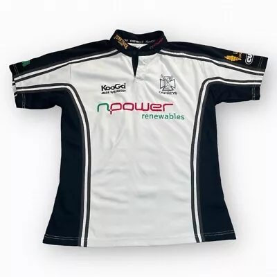 Ospreys Away Rugby Shirt Kooga 2005-2006 Large/ XL White Neath Swansea Mens • £20