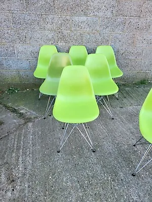 Genuine Vitra Eames DSR Pastel Green Chairs In Fantastic Condition • £165