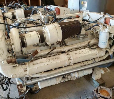 $27500 • Buy Detroit Diesel 12V-92T Marine Diesel Engine , 12v92 // 850-900 HP