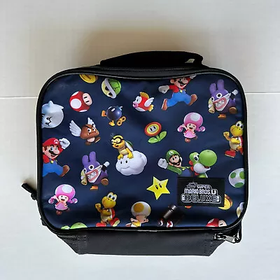 Super Mario Bros U Deluxe Lunch Bag Box Insulated Nintendo Switch • $6.99