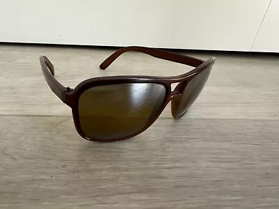 Vintage Suncloud Brown Nylon Frame Depose Mirror Sunglasses MADE In FRANCE Ski • $69.99