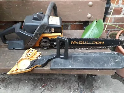 McCulloch MAC335 Chainsaw Does Work  Please Read. Wiltshire  • £10