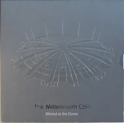 2000 £5- Millenium Silver - Five Pounds Bu-brilliant Uncirculated Coin Pack • £34.99