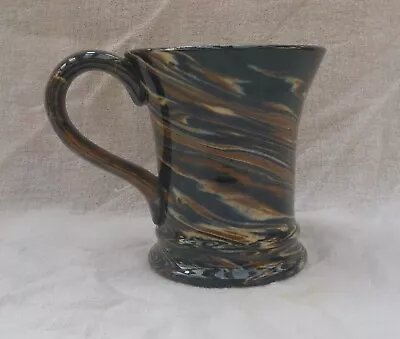 Patent Pending Niloak Swirl Mug Outer Glazed Mission Ware Cup - Free Shipping • $405