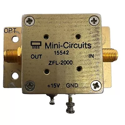 ZFL-2000 Mini Circuits RF Amplifier 10-2000Mhz 20db • $69