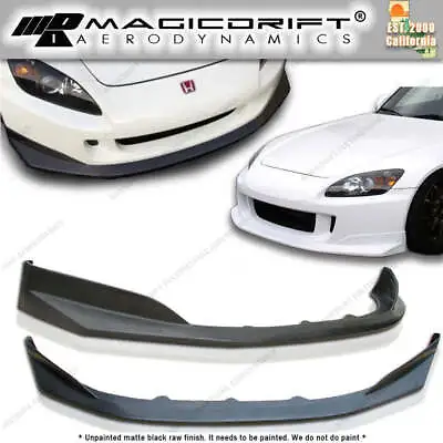 NEW AMS AMUSE Front Bumper Lip Urethane Plastic For 04 05 06 09 Honda S2000 AP2 • $68.99