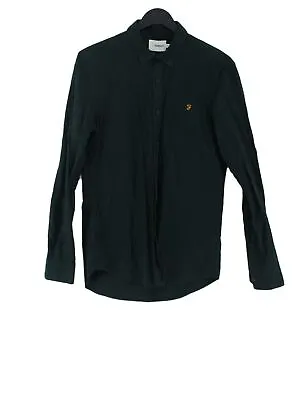 Farah Men's Shirt S Green 100% Cotton • £8