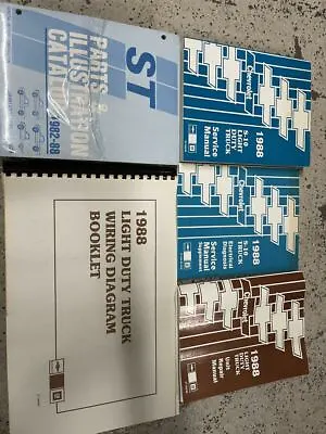 1988 Chevy Chevrolet S10 S-10 TRUCK Service Shop Repair Manual SET W EWD Unit + • $139.99