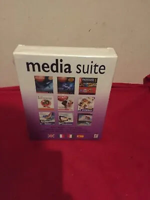 Media Suite PC Software CD ROM 8 Programmes • £4.99