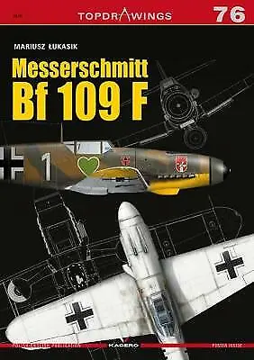 Messerschmitt Bf 109 F (TopDrawings) Lukasik 9788366148413 Free Shipping-. • $17.43