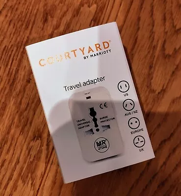 International Travel Adapter Marriott Hotels - US UK EUROPE AUS NZ • £0.99