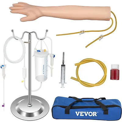 Iv Kit Iv Practice Arm Phlebotomy Venipuncture Practice Arm Training Model • $54.99