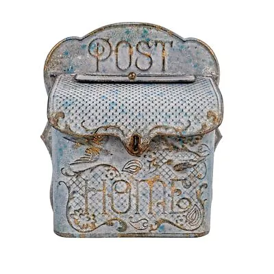 Mailbox Wall Mount Vintage Mailbox Farmhouse Mailboxes For Outside Mail Boxes... • $55.30