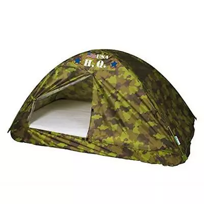 Pacific Play Tents 19780CAMOUFLAGE H.Q. Bed Tent • $45.39