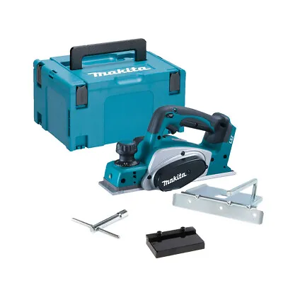 £137.63 • Buy Makita DKP180ZJ 18V LXT 82mm Planer With Makpac Case (Body Only)