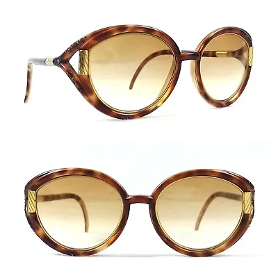 Most Iconic Ted Lapidus Sunglasses Vintage Cat Eye UV400 Made In Paris 70s NOS • $170