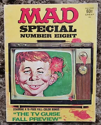 MAD Special #8 VG Includes Attached TV Guide Insert! (1972 E.C. Publications) • $2.99