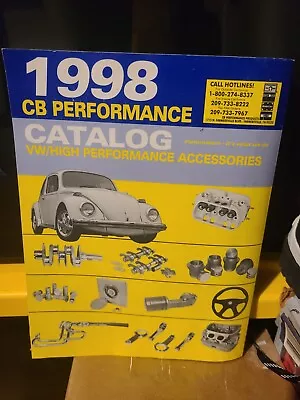 $19 • Buy VW Vintage Performance 1998 Catalog Custom Car Parts CB Performance Products