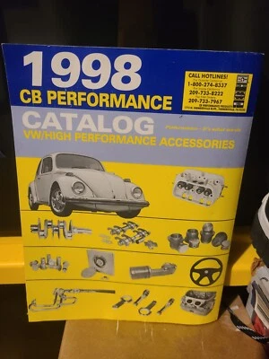 $19 • Buy VW Vintage Performance 1998 Catalog Custom Car Parts CB Performance Products