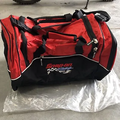 Snap On Tools Racing Duffle Bag Sports Big NIP 20x12x13 • $44.95