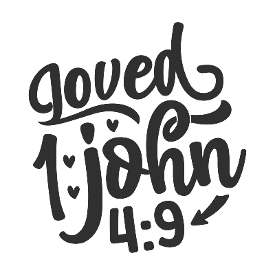 Vinyl Decal Car Stanley Cup Sticker Christian Quotes Bible Verses - 1st John 4:9 • $16.86