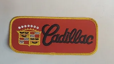 $13.99 • Buy Vintage NOS Patch Cadillac Shirt Jacket Hat Escalade DeVille Eldorado