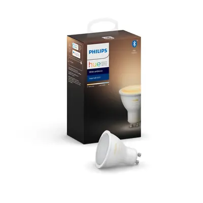 $64.95 • Buy Philips Hue Bluetooth White Ambiance Single GU10 Bulb