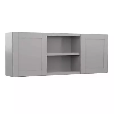 Mill's Pride Wall Kitchen Cabinet Shaker With Soft Close 60  X 23  X 12  Gray • $362.81