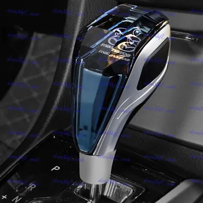 Crystal Handle Touch Motion Activated LED Car Gear Shift Knob Shifter For MAZDA • $58.88