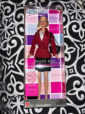 Mary Kay Star Consultant Barbie Doll Mattel B2737 2003 Special Edition • $100