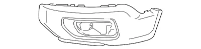 New Genuine Volvo XC70 Right Passenger Front Bumper Cover Side Panel 31378966 • $128.55