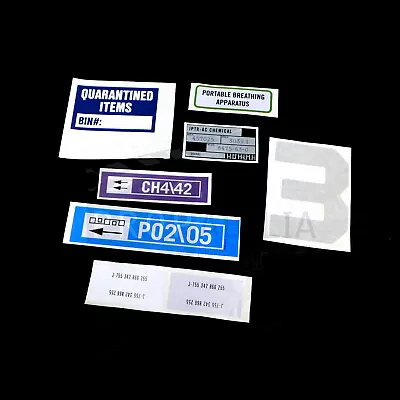 LOST IN SPACE Set Of Jupiter Stickers Original Prop (7157-8060) • £14.48