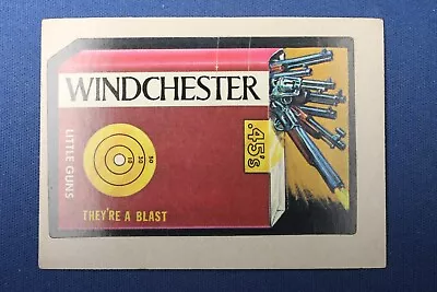 1973 Topps Series 3 - Wacky Packages -  Windchester  - Authentic • $2.50