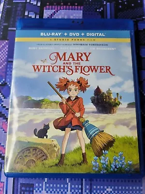 Mary And The Witch's Flower (Blu-ray & DVD) Ghibli Hayao Miyazaki • $9.99