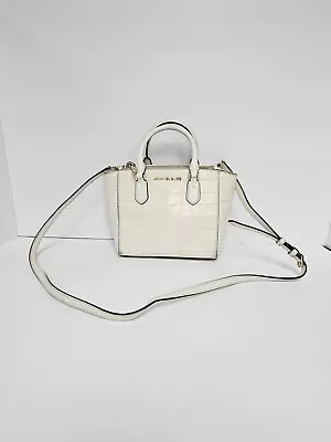 Michael Kors Handbag Croc White • $39.99