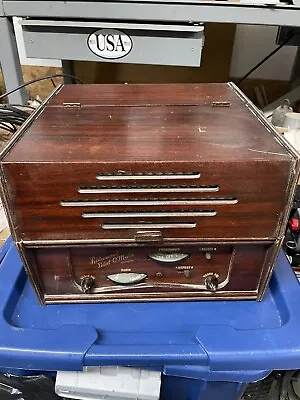 Vintage 1950s Ristaucrat Dial-O-Matic Jukebox Phonograph Radio • $329.95