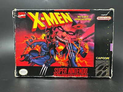 X-Men: Mutant Apocalypse (Nintendo SNES) *COMPLETE IN BOX - TESTED* • $69.99