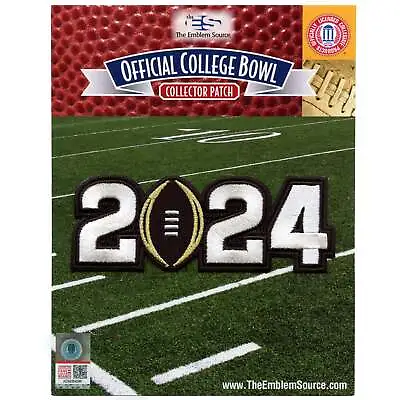 2024 College National Championship Game Jersey Patch Michigan Washington • $14.99