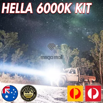 55w 12v Hid 6000k Conversion Kit For Hella Rallye 4000 Spot Driving Bar Lights • $129.99