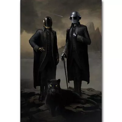 57861 Daft Punk The Weeknd Boy Metallic Rap Wall Decor Print Poster • $25.95