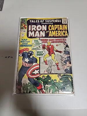 Vintage Marvel Comics Tales Of Suspense #60 Dec 1964  2nd App Hawkeye Zemo App • $19.99